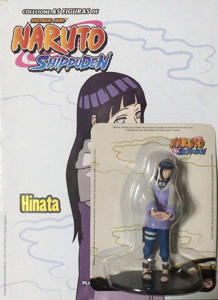 Item Colecionável Boneco Action Figure Hinata Anime Naruto