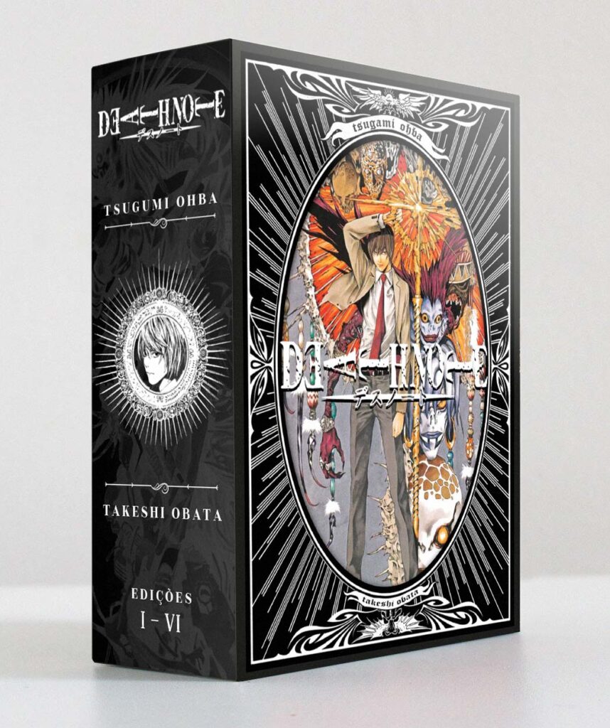 Box Death Note – NÃO ACOMPANHA MANGAS/LIVROS – Banca Conect