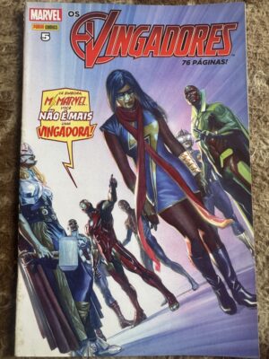 Os Vingadores 05 Ms. Marvel você não é mais uma vingadora!