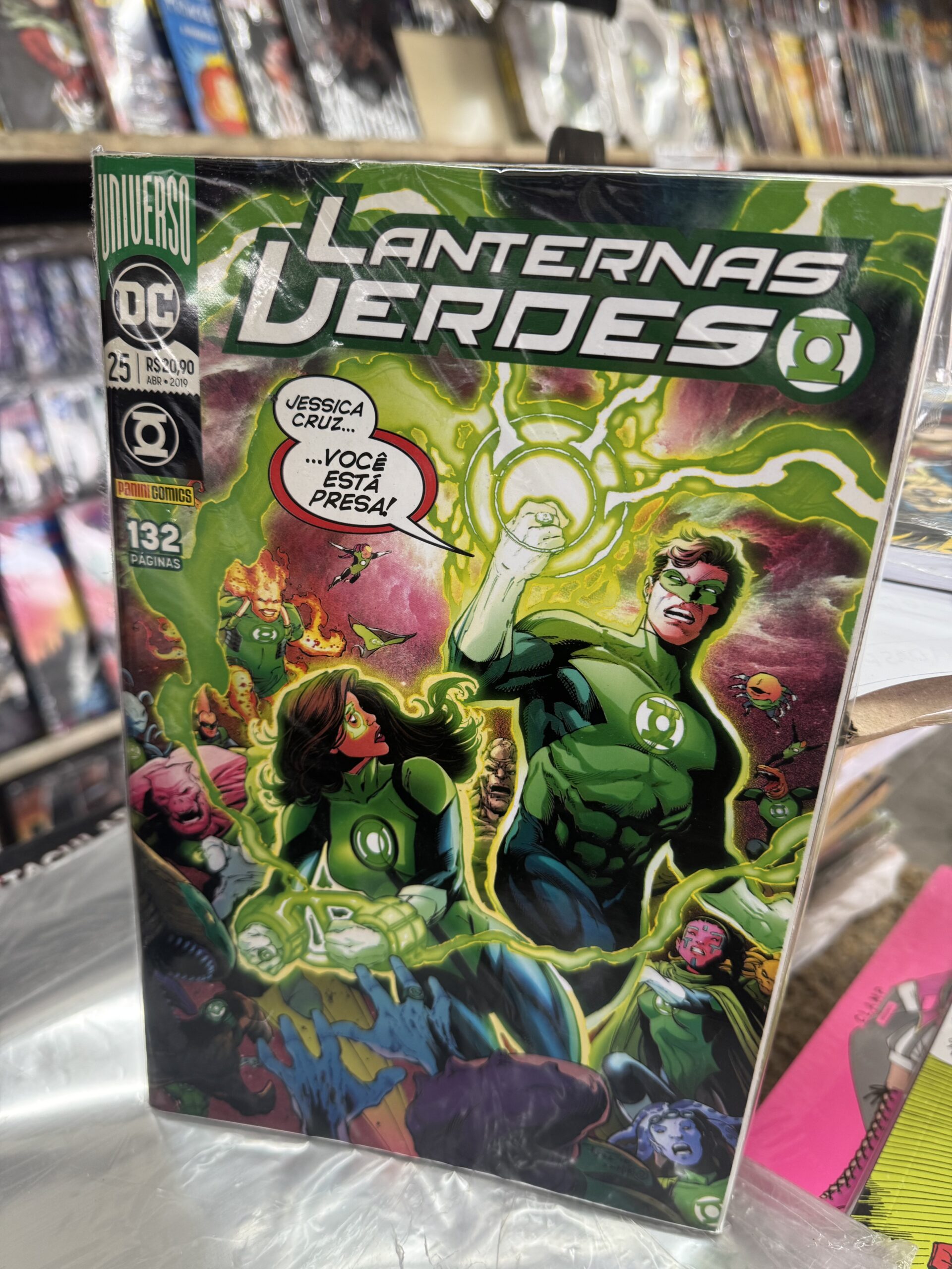 Lanternas Verdes 25 Jessica Cruz... Você esta presa!